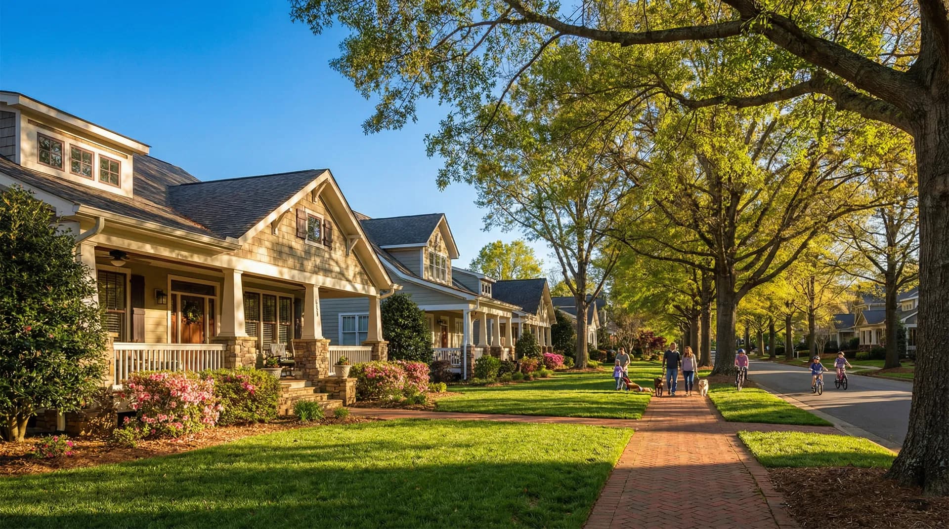 Beautiful Charlotte Neighborhood